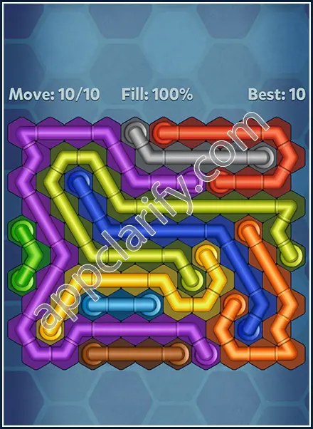 Pipe Lines: Hexa All Star Level 151 Solution