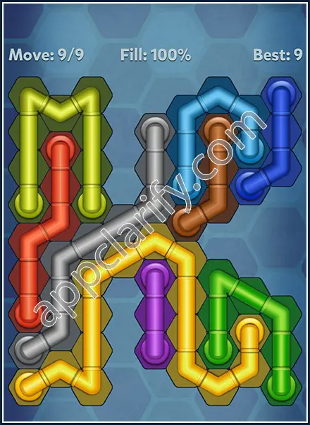 Pipe Lines: Hexa All Star Level 152 Solution