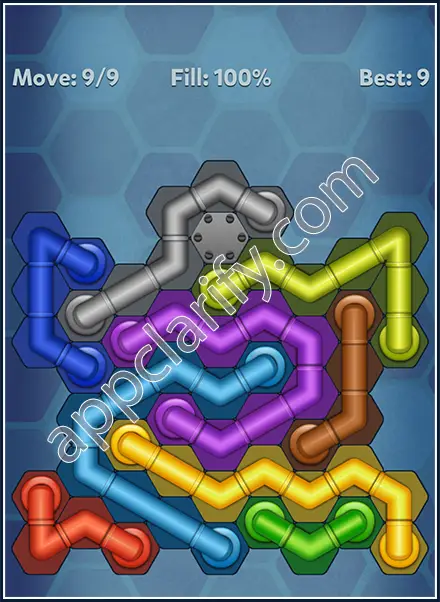 Pipe Lines: Hexa All Star Level 154 Solution