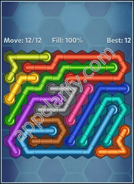 Pipe Lines: Hexa All Star Level 155 Solution