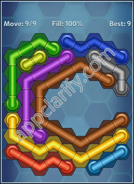 Pipe Lines: Hexa All Star Level 16 Solution