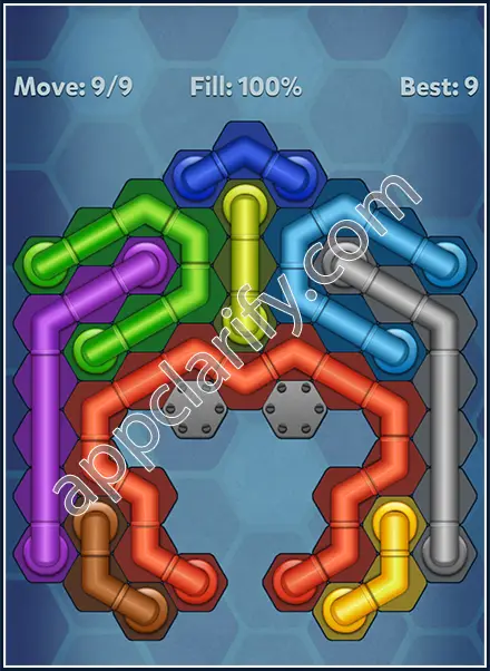 Pipe Lines: Hexa All Star Level 160 Solution