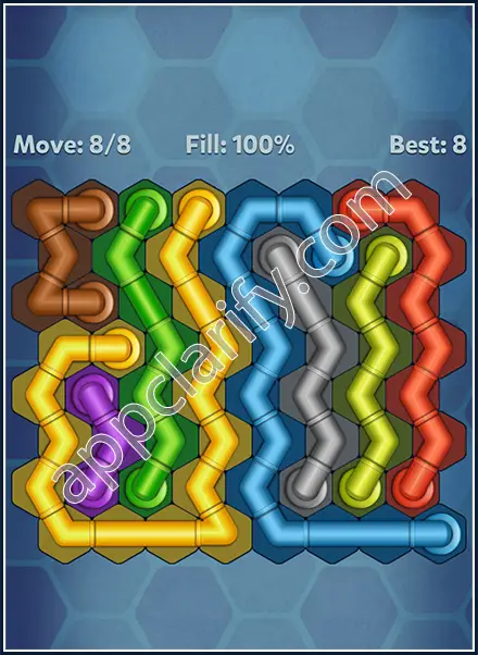 Pipe Lines: Hexa All Star Level 17 Solution
