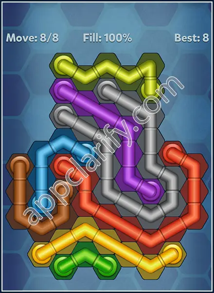 Pipe Lines: Hexa All Star Level 170 Solution