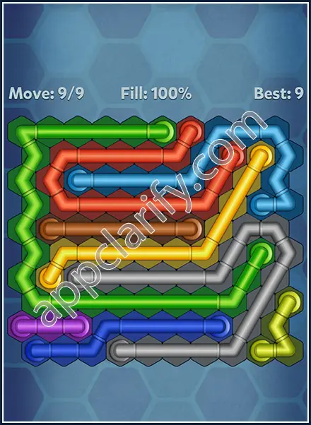 Pipe Lines: Hexa All Star Level 171 Solution