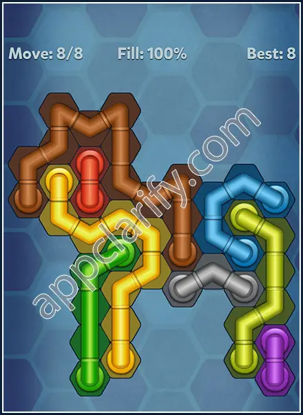 Pipe Lines: Hexa All Star Level 172 Solution