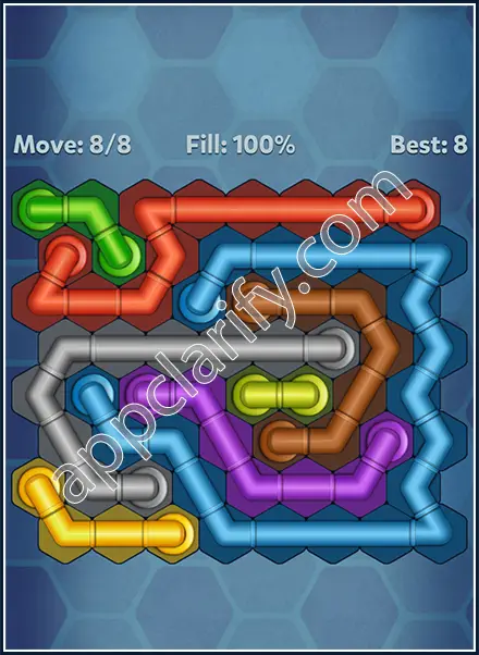 Pipe Lines: Hexa All Star Level 173 Solution