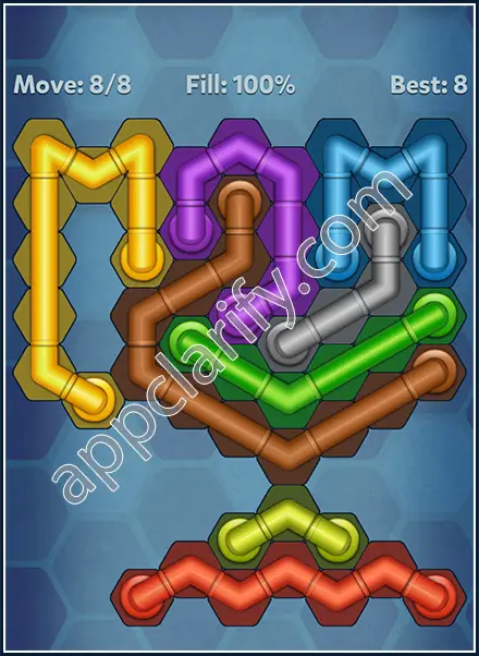 Pipe Lines: Hexa All Star Level 178 Solution