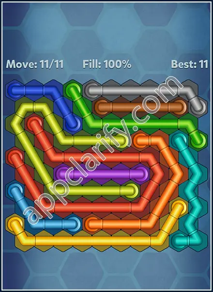 Pipe Lines: Hexa All Star Level 179 Solution