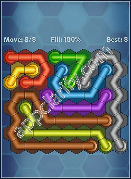 Pipe Lines: Hexa All Star Level 21 Solution