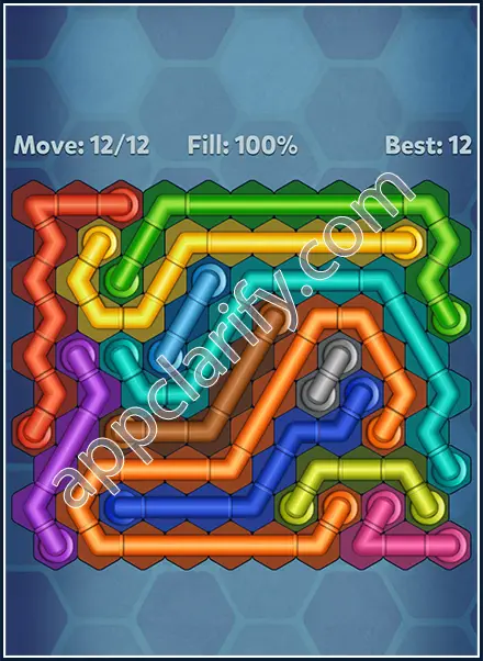 Pipe Lines: Hexa All Star Level 23 Solution