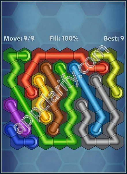 Pipe Lines: Hexa All Star Level 25 Solution