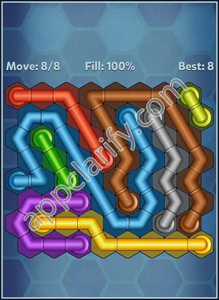 Pipe Lines: Hexa All Star Level 29 Solution