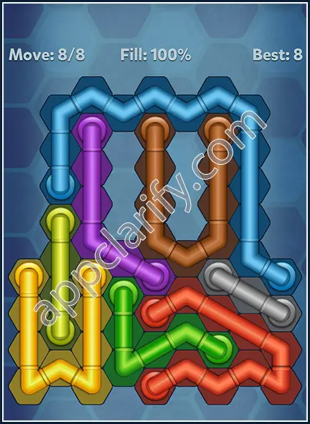 Pipe Lines: Hexa All Star Level 30 Solution