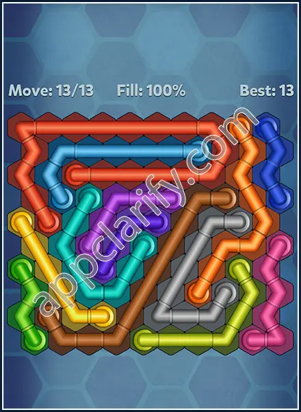 Pipe Lines: Hexa All Star Level 31 Solution