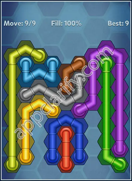 Pipe Lines: Hexa All Star Level 32 Solution