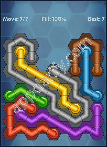 Pipe Lines: Hexa All Star Level 34 Solution