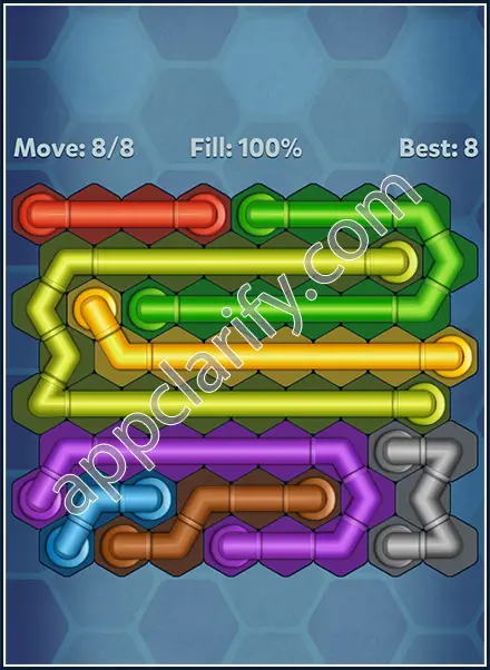 Pipe Lines: Hexa All Star Level 37 Solution