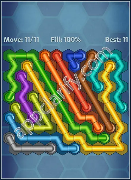 Pipe Lines: Hexa All Star Level 39 Solution