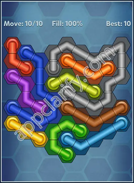 Pipe Lines: Hexa All Star Level 4 Solution