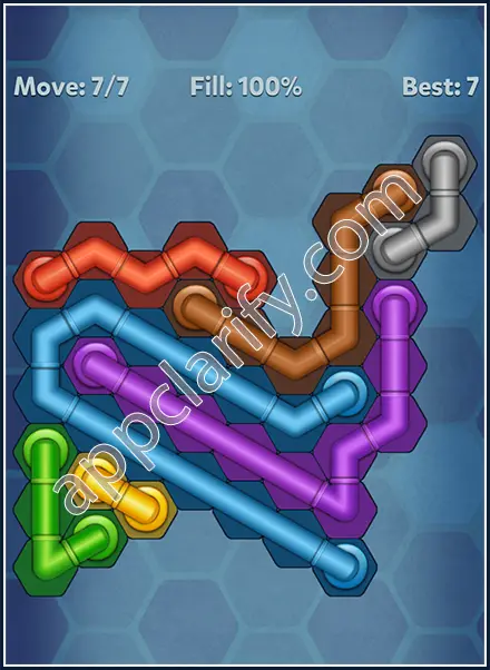 Pipe Lines: Hexa All Star Level 42 Solution