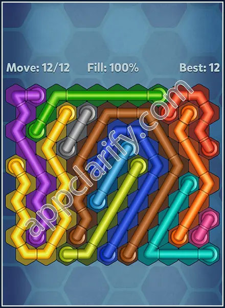 Pipe Lines: Hexa All Star Level 43 Solution