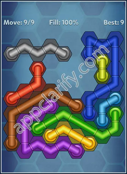 Pipe Lines: Hexa All Star Level 48 Solution