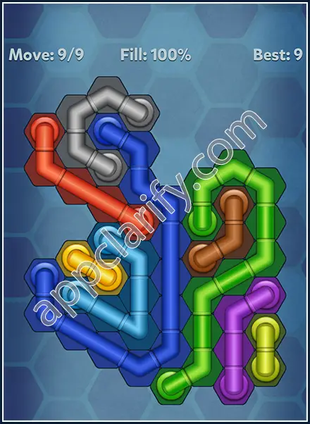 Pipe Lines: Hexa All Star Level 50 Solution