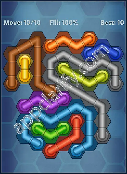 Pipe Lines: Hexa All Star Level 56 Solution