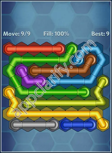 Pipe Lines: Hexa All Star Level 57 Solution