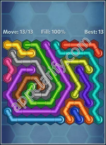 Pipe Lines: Hexa All Star Level 59 Solution