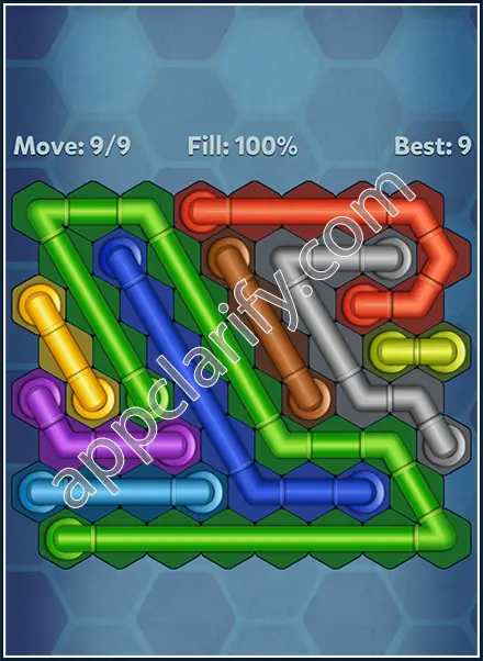 Pipe Lines: Hexa All Star Level 61 Solution