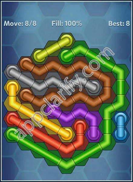 Pipe Lines: Hexa All Star Level 66 Solution