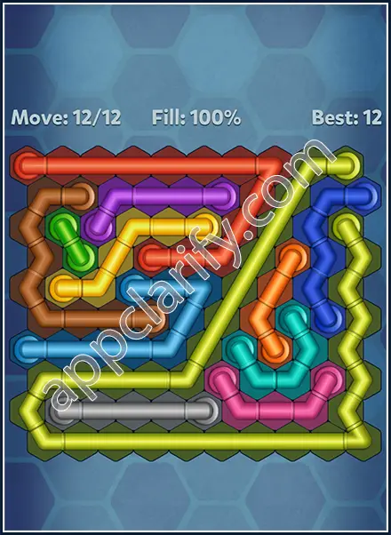 Pipe Lines: Hexa All Star Level 67 Solution