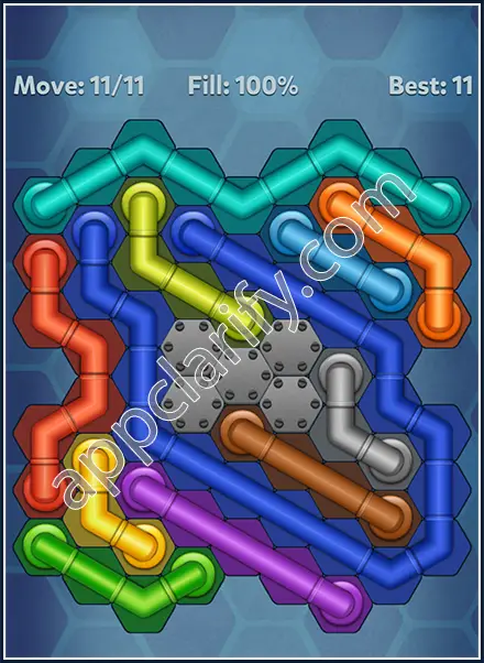 Pipe Lines: Hexa All Star Level 68 Solution