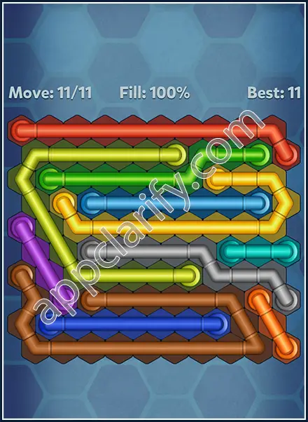 Pipe Lines: Hexa All Star Level 7 Solution