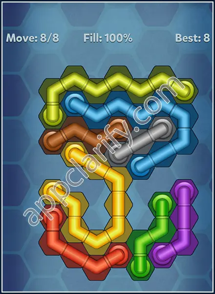 Pipe Lines: Hexa All Star Level 70 Solution
