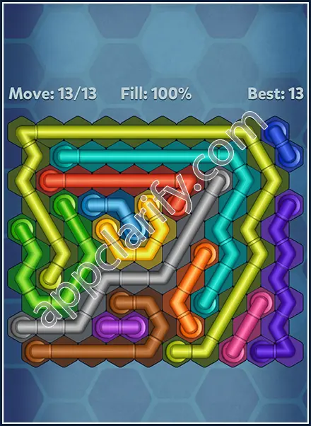 Pipe Lines: Hexa All Star Level 71 Solution