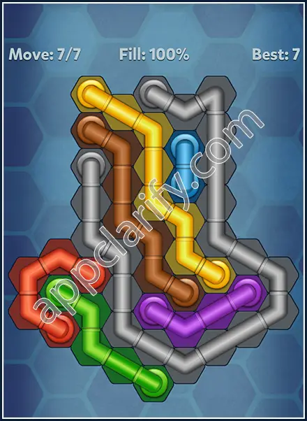 Pipe Lines: Hexa All Star Level 72 Solution