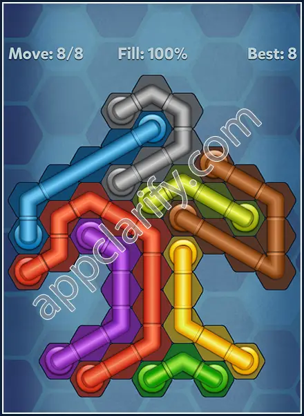 Pipe Lines: Hexa All Star Level 76 Solution