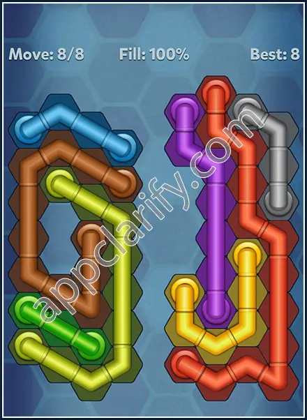 Pipe Lines: Hexa All Star Level 78 Solution