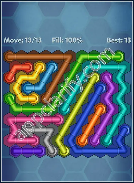 Pipe Lines: Hexa All Star Level 79 Solution