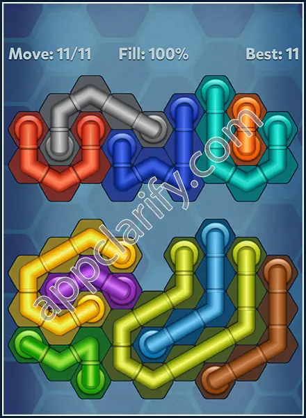 Pipe Lines: Hexa All Star Level 80 Solution