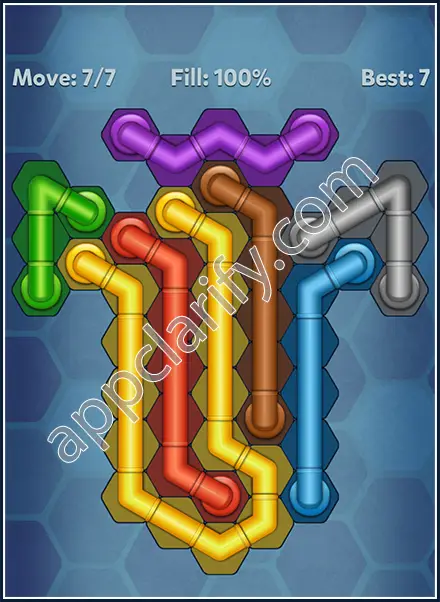 Pipe Lines: Hexa All Star Level 84 Solution