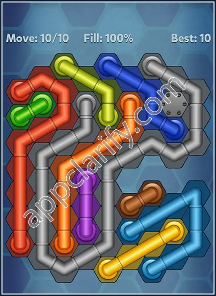 Pipe Lines: Hexa All Star Level 86 Solution