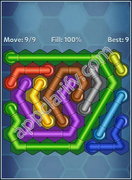 Pipe Lines: Hexa All Star Level 89 Solution