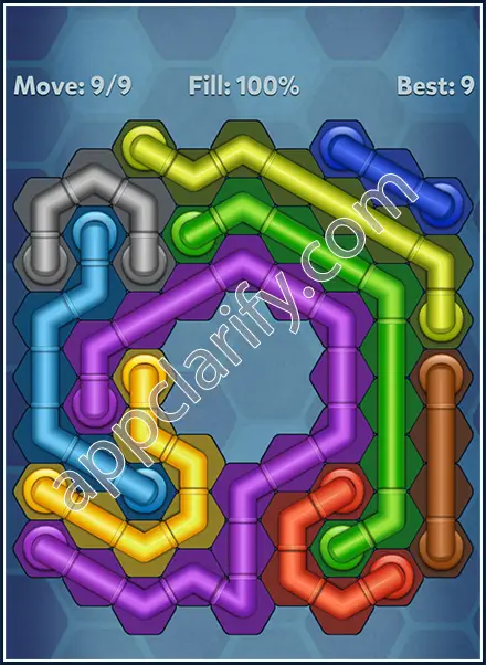 Pipe Lines: Hexa All Star Level 92 Solution