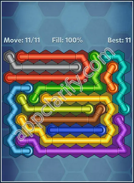 Pipe Lines: Hexa All Star Level 95 Solution