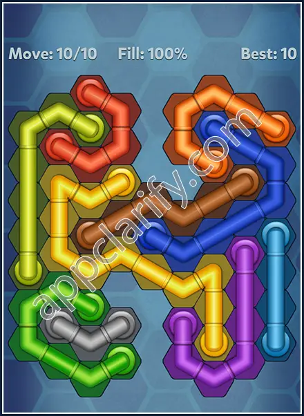 Pipe Lines: Hexa All Star Level 96 Solution