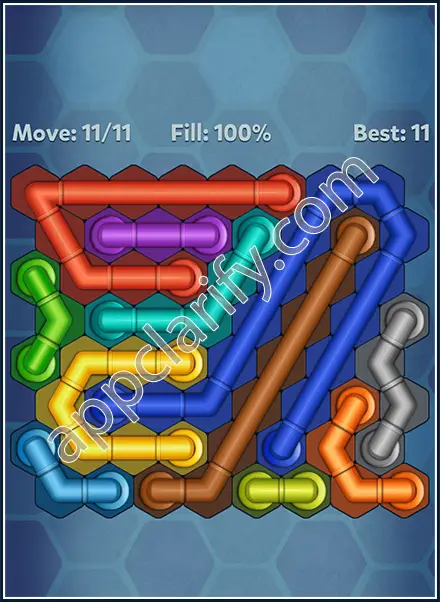 Pipe Lines: Hexa All Star Level 97 Solution